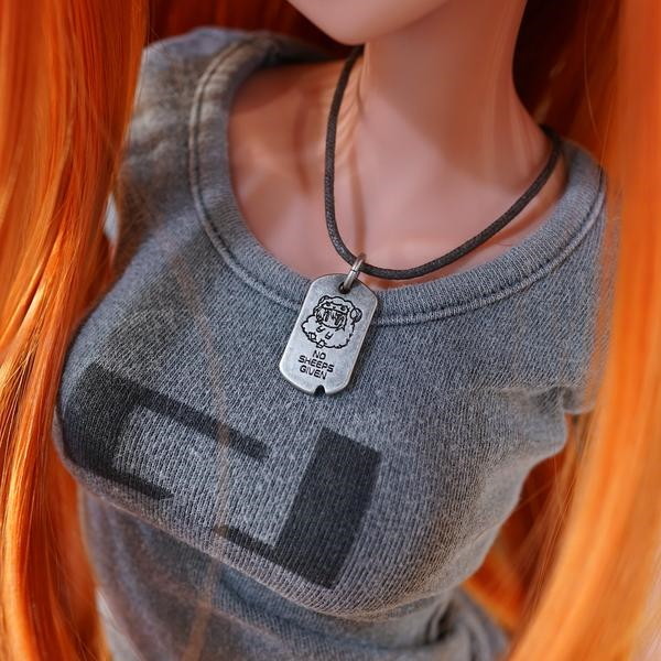 Smart Doll Dog Tag (No Sheeps Given), Culture Japan, Accessories, 1/3